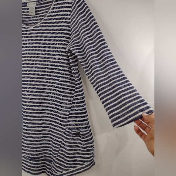 Múltiples women's striped top size (M) - Picture 5 of 12